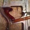 Close up of gimbaled handrest
